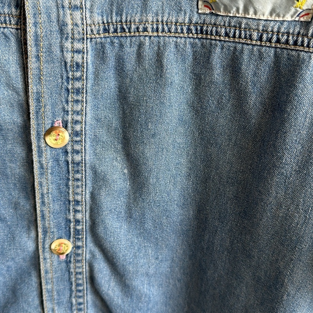 Guess denim button-down shirt, size 3 - Picture 11 of 11